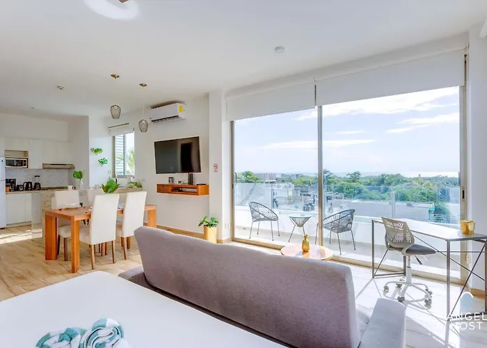 Ocean-view W Gym, Pool & Balcony Apartamento Playa del Carmen