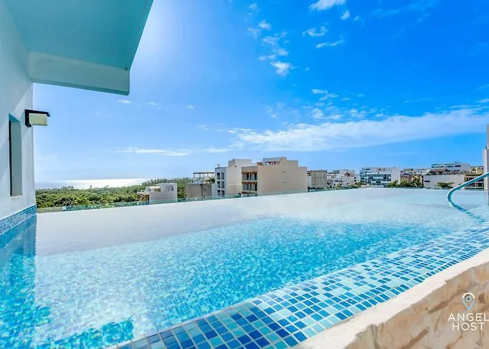 Ocean-view W Gym, Pool & Balcony Playa del Carmen